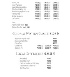 Hainanese Delights Restaurant Penang